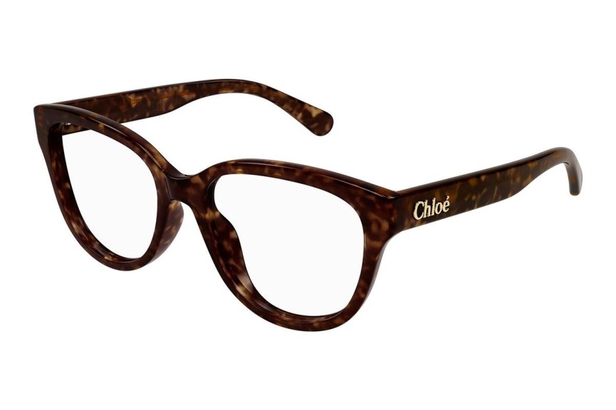 Okulary korekcyjne Chloe CH0243O 006 Prostokątne Havana