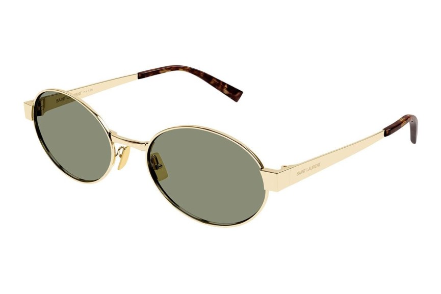 Okulary przeciwsłoneczne Saint Laurent SL692 003 Okrągłe Złote