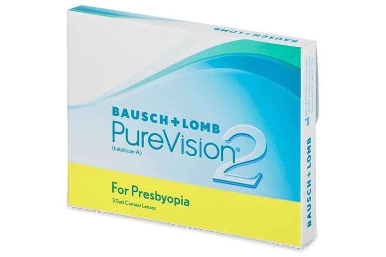 Soczewki kontaktowe Miesięczne PureVision2 for Presbyopia (3 soczewek)