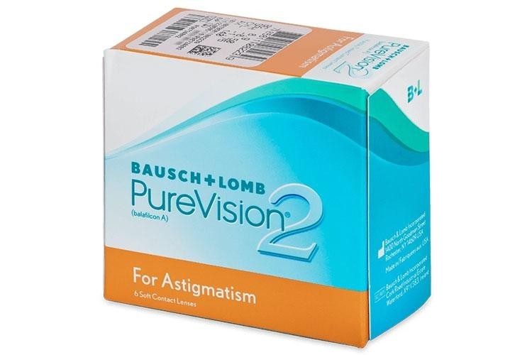 Miesięczne PureVision2 for Astigmatism (6 soczewek)