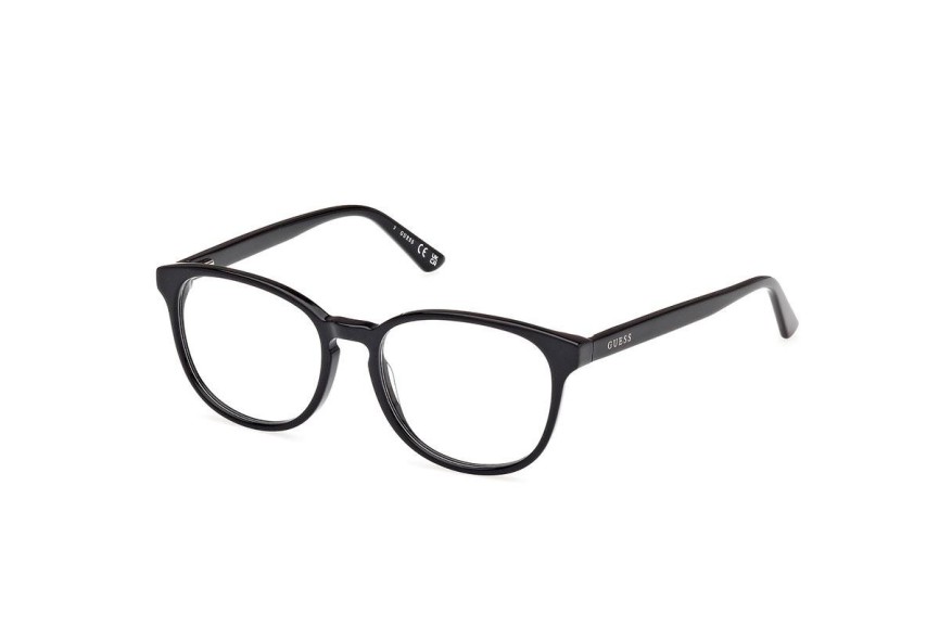 Okulary korekcyjne Guess GU8289 001 Okrągłe Czarne