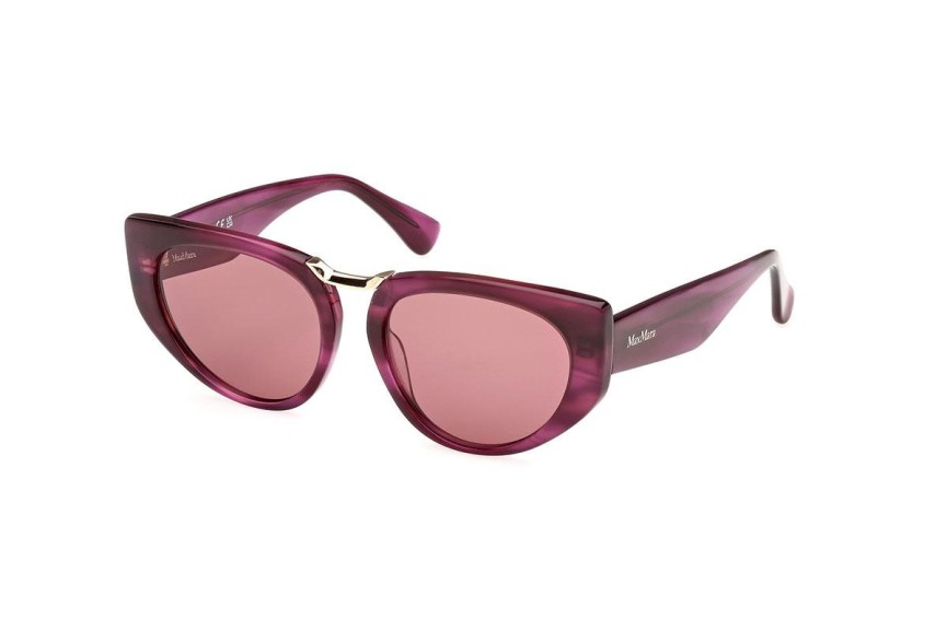 Okulary przeciwsłoneczne Max Mara MM0093 83Y Kocie oczy Fioletowe