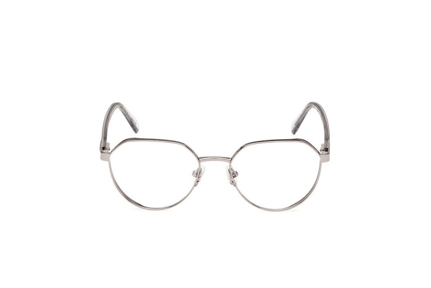 Okulary korekcyjne Guess GU50136 008 Okrągłe Szare