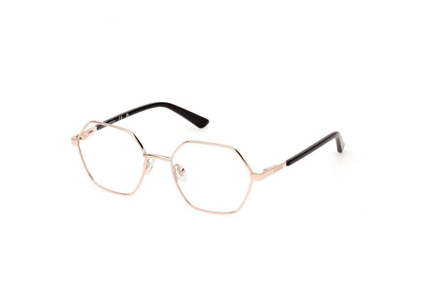 Okulary korekcyjne Guess GU8275 005 Nieregularny Złote