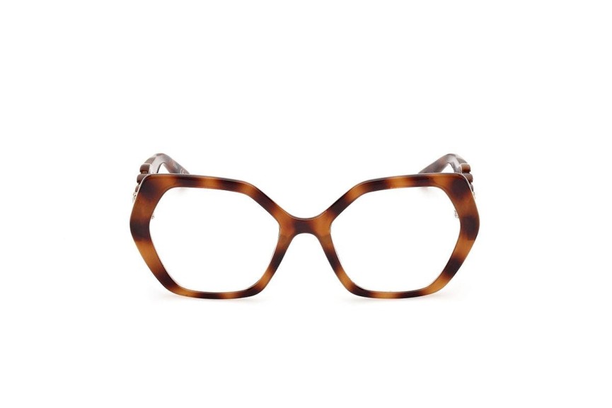 Okulary korekcyjne Guess GU50116 053 Oversize Havana