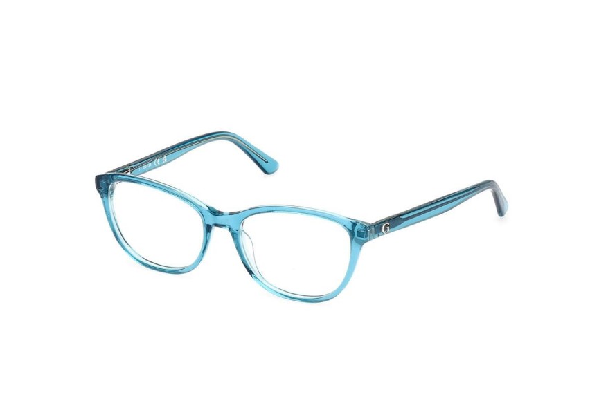 Okulary korekcyjne Guess GU8270 090 Prostokątne Niebieskie