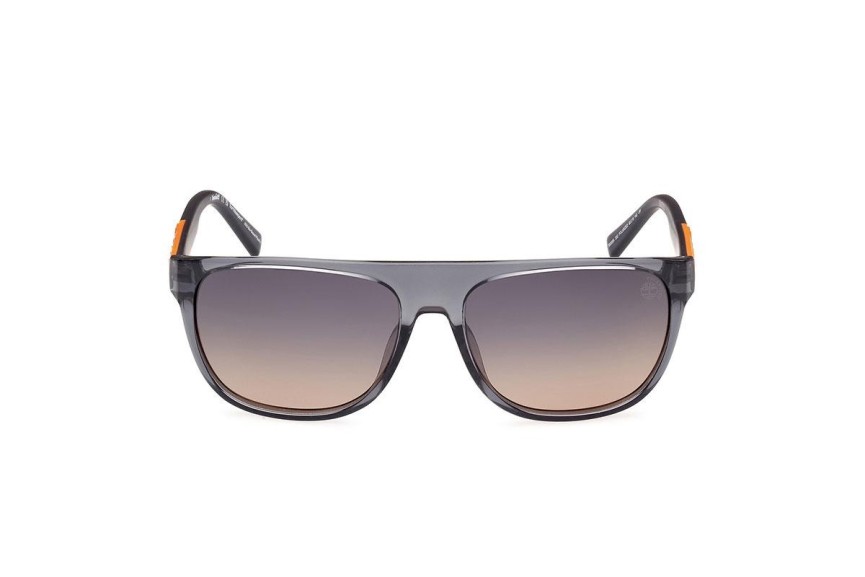 Okulary przeciwsłoneczne Timberland TB00004 20D Polarized Kwadratowe Szare