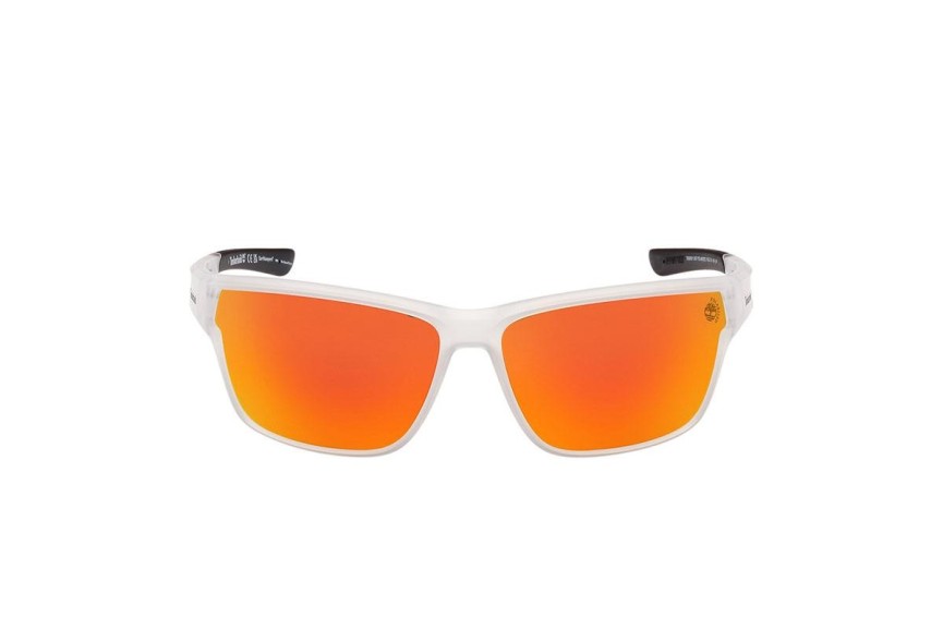 Okulary przeciwsłoneczne Timberland TB00001 26D Polarized Prostokątne Przezroczyste