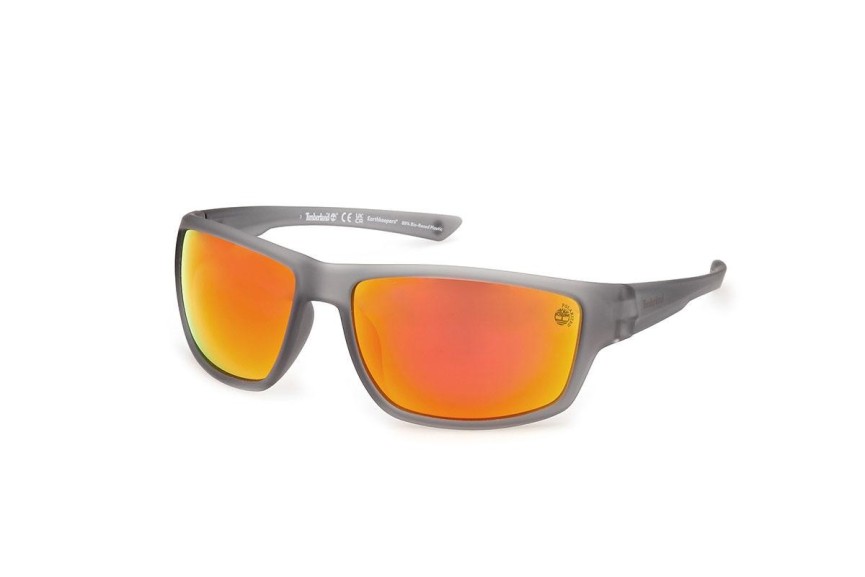 Okulary przeciwsłoneczne Timberland TB00003 20D Polarized Prostokątne Szare