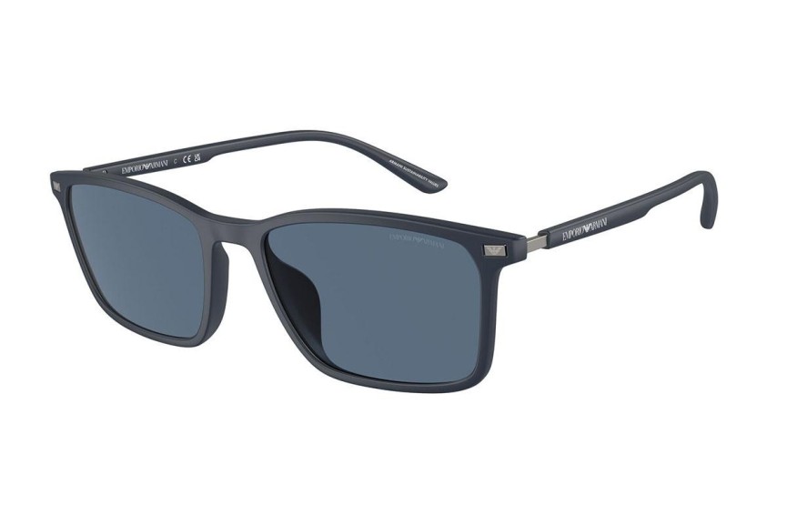 Okulary przeciwsłoneczne Emporio Armani EA4223U 508880 Kwadratowe Niebieskie