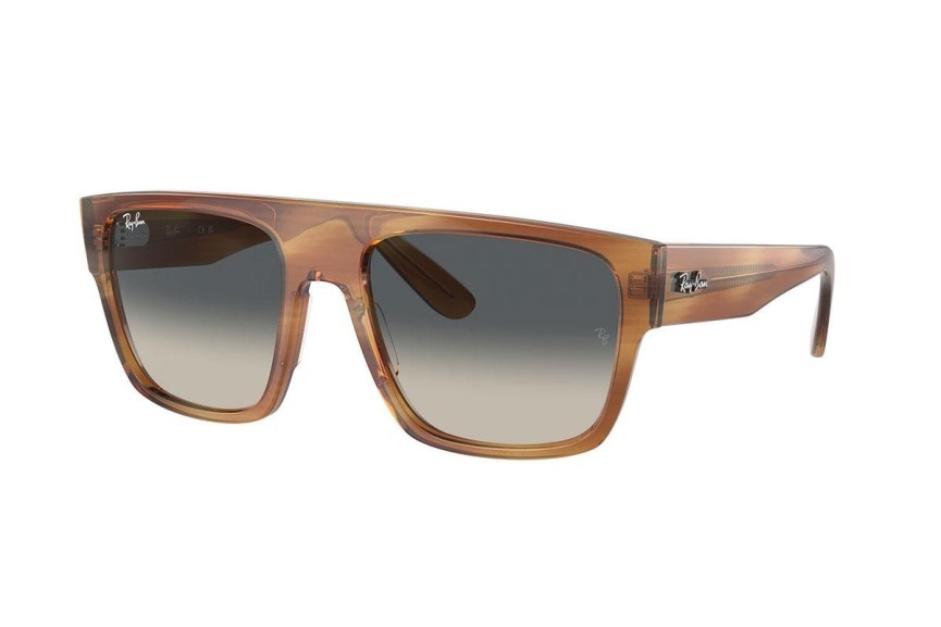 Okulary przeciwsłoneczne Ray-Ban Drifter RB0360S 140371 Kwadratowe Brązowe