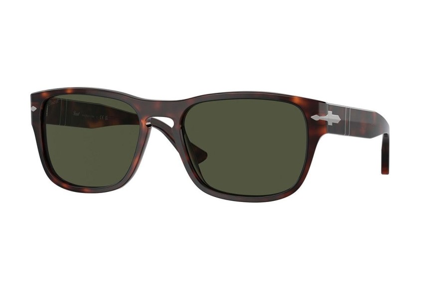 Okulary przeciwsłoneczne Persol PO3341S 24/31 Kwadratowe Havana