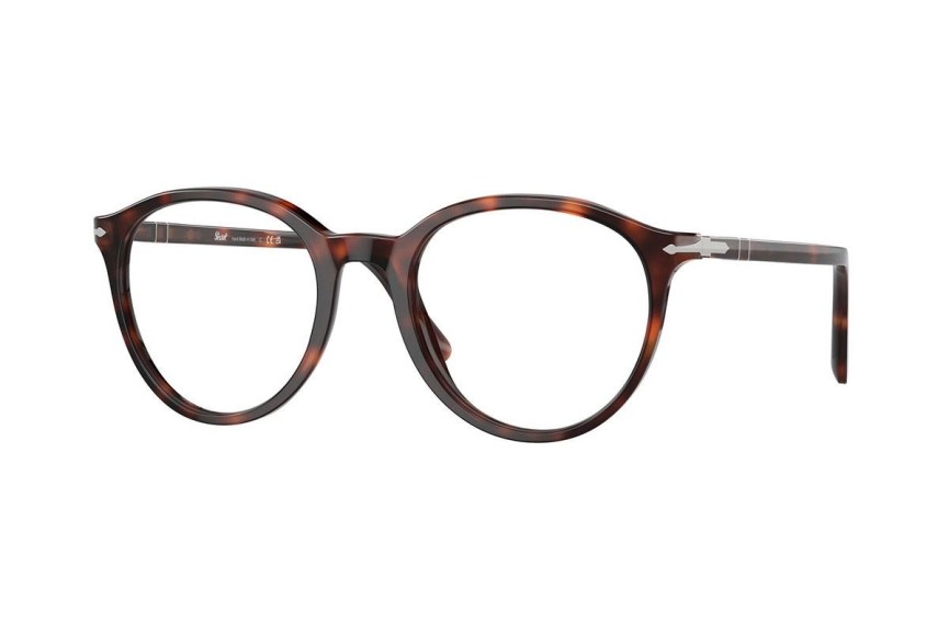 Okulary korekcyjne Persol PO3353V 24 Okrągłe Havana