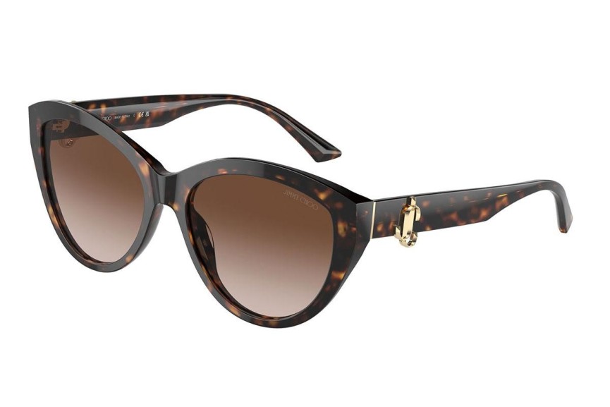 Okulary przeciwsłoneczne Jimmy Choo JC5007 500213 Owalne Havana