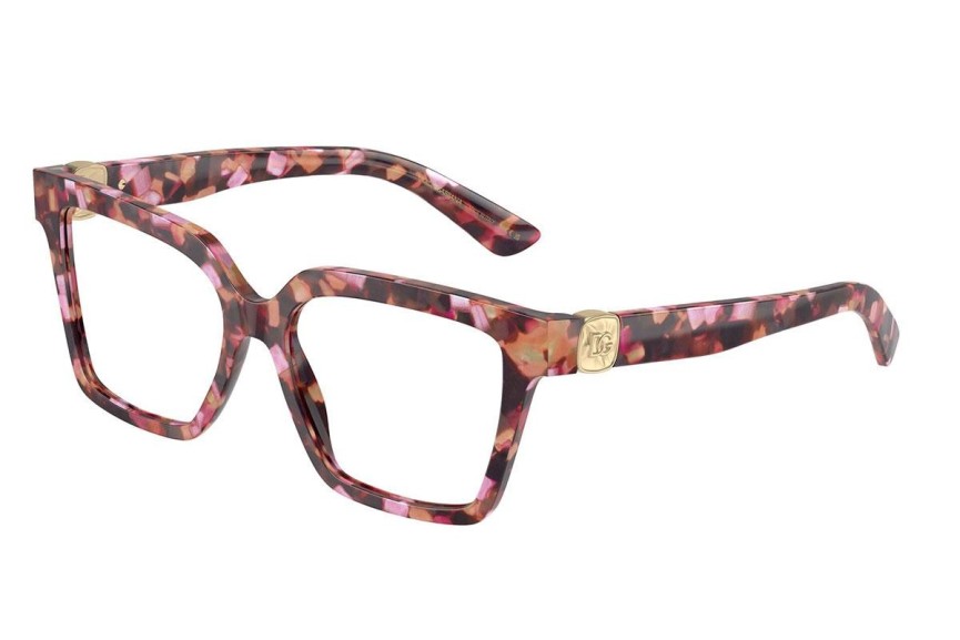 Okulary korekcyjne Dolce & Gabbana DG3395 3440 Kwadratowe Wielokolorowe