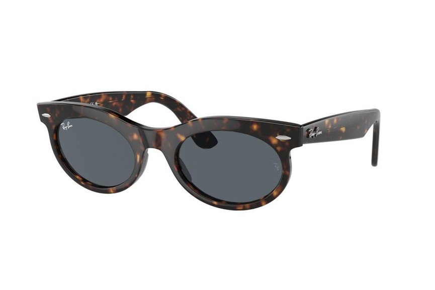 Okulary przeciwsłoneczne Ray-Ban RB2242 902/R5 Browline Havana