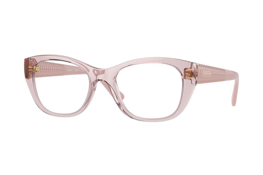 Okulary korekcyjne Vogue Eyewear VO5569 2942 Kocie oczy Różowe