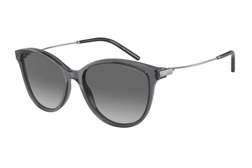 Okulary przeciwsłoneczne Emporio Armani EA4220 610611 Kocie oczy Beżowe