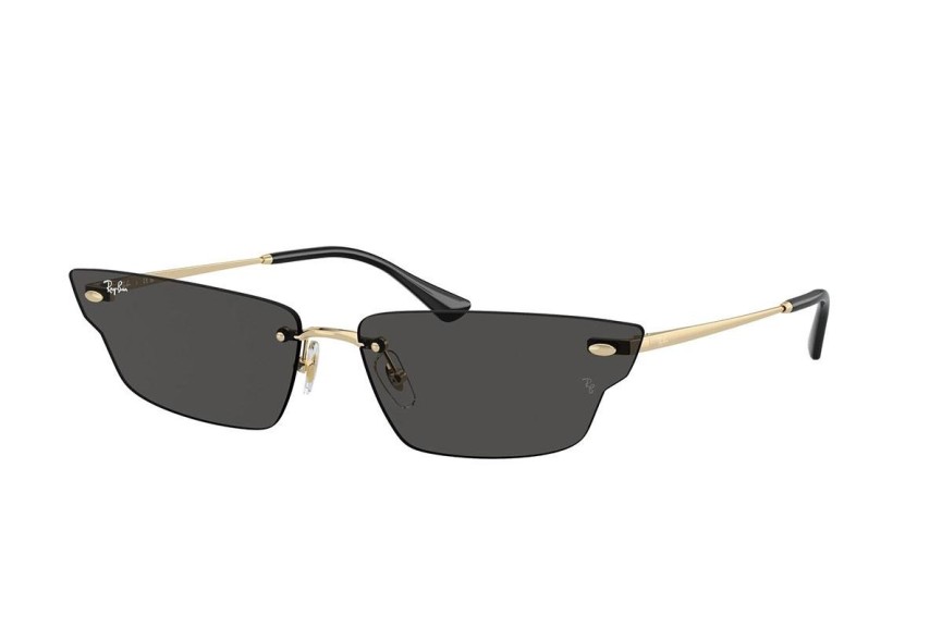 Okulary przeciwsłoneczne Ray-Ban RB3731 921387 Nieregularny Złote