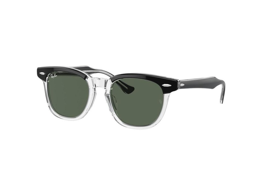 Okulary przeciwsłoneczne Ray-Ban Junior RJ9098S 715871 Kwadratowe Przezroczyste