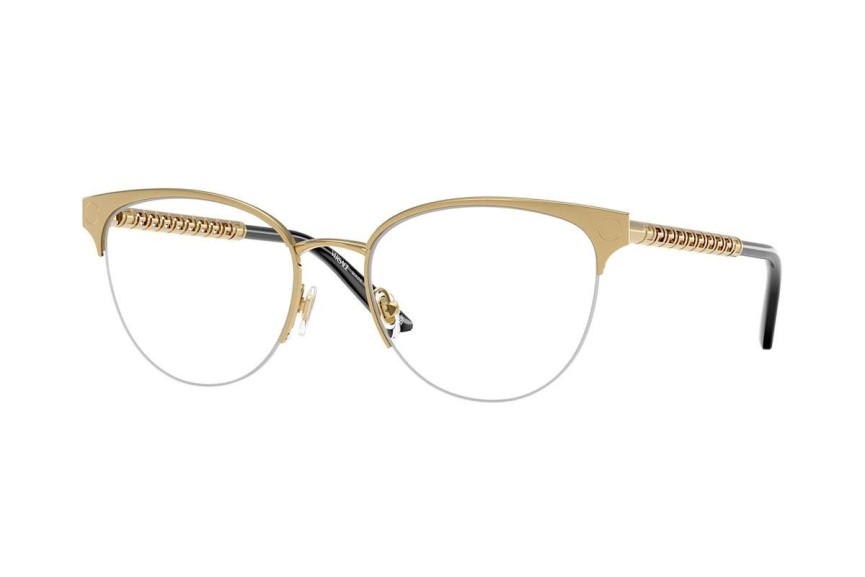 Okulary korekcyjne Versace VE1297 1002 Kocie oczy Złote