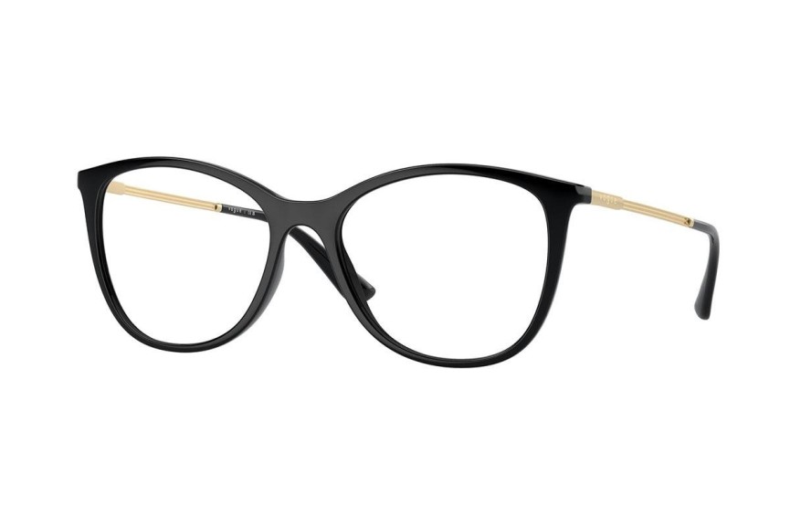 Okulary korekcyjne Vogue Eyewear VO5562 W44 Prostokątne Czarne