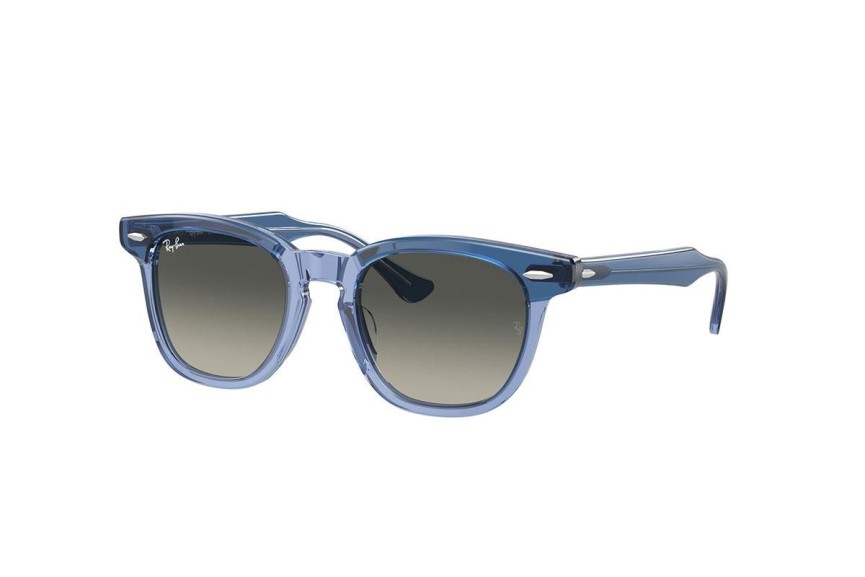 Okulary przeciwsłoneczne Ray-Ban Junior RJ9098S 715911 Kwadratowe Niebieskie