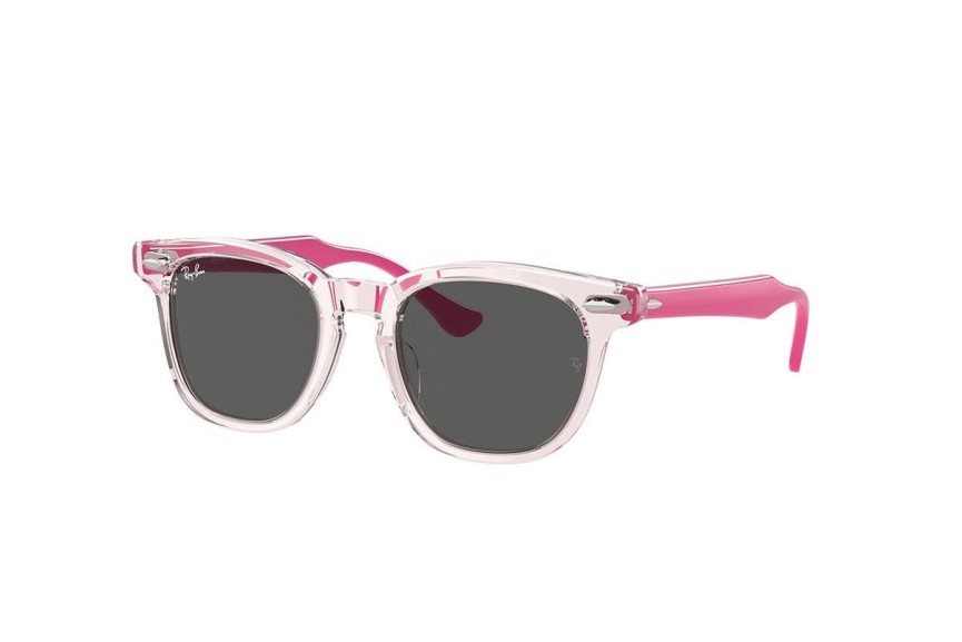 Okulary przeciwsłoneczne Ray-Ban Junior RJ9098S 716487 Kwadratowe Przezroczyste