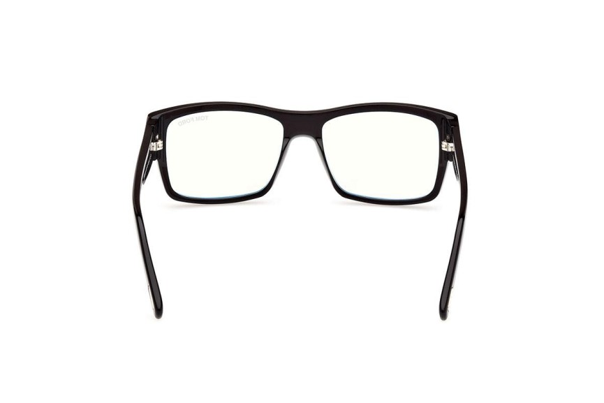 Okulary korekcyjne Tom Ford FT5941-B 001 Prostokątne Czarne