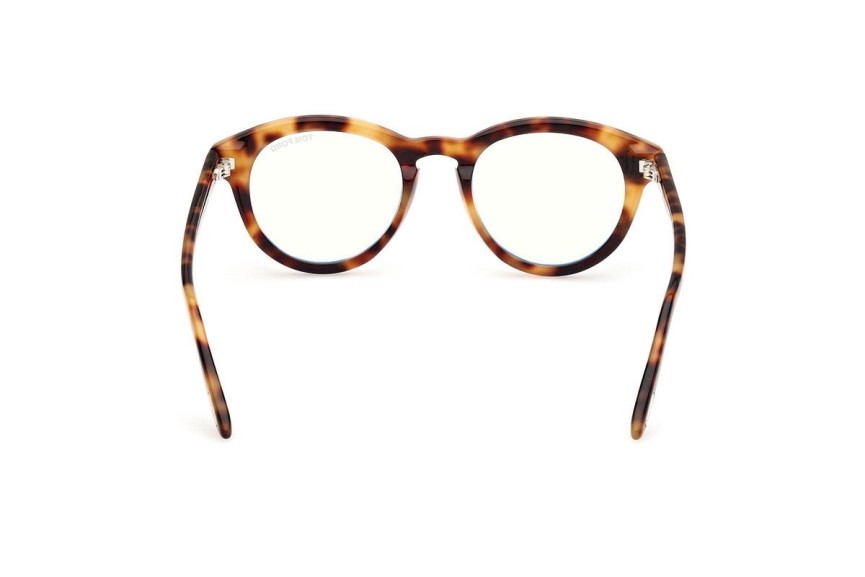 Okulary korekcyjne Tom Ford FT5940-B 053 Okrągłe Havana