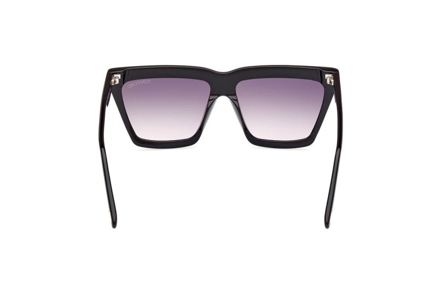 Okulary przeciwsłoneczne Tom Ford FT1110 01B Kwadratowe Czarne