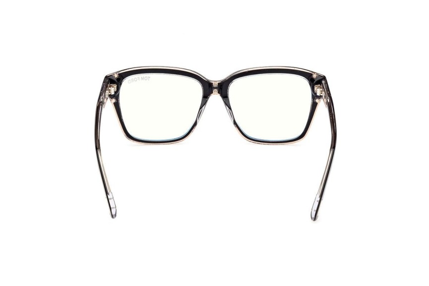 Okulary korekcyjne Tom Ford FT5955-B 003 Kwadratowe Czarne