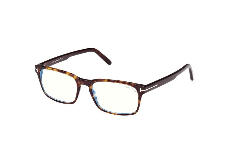 Okulary korekcyjne Tom Ford FT5938-B 052 Kwadratowe Havana