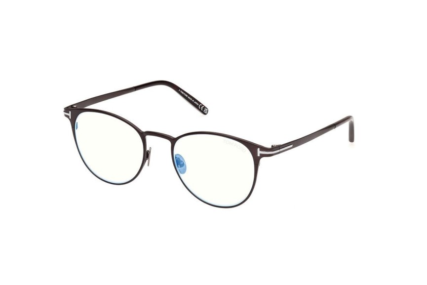 Okulary korekcyjne Tom Ford FT5936-B 009 Okrągłe Szare