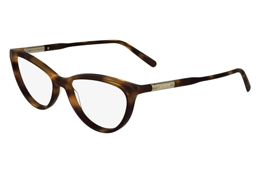 Okulary korekcyjne Lacoste L2952 214 Kocie oczy Havana