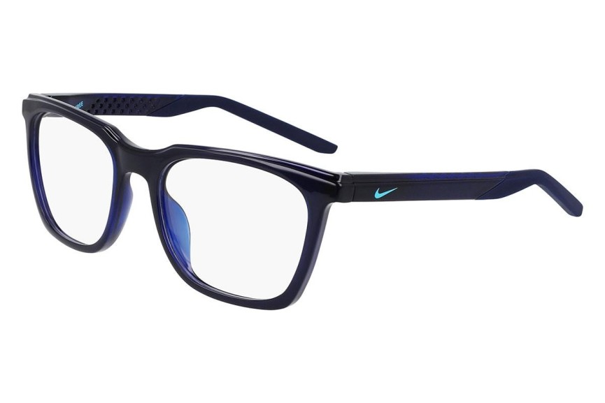 Okulary korekcyjne Nike 7273 410 Prostokątne Niebieskie