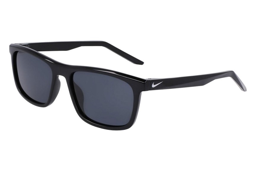 Okulary przeciwsłoneczne Nike FV2409 010 Polarized Kwadratowe Czarne