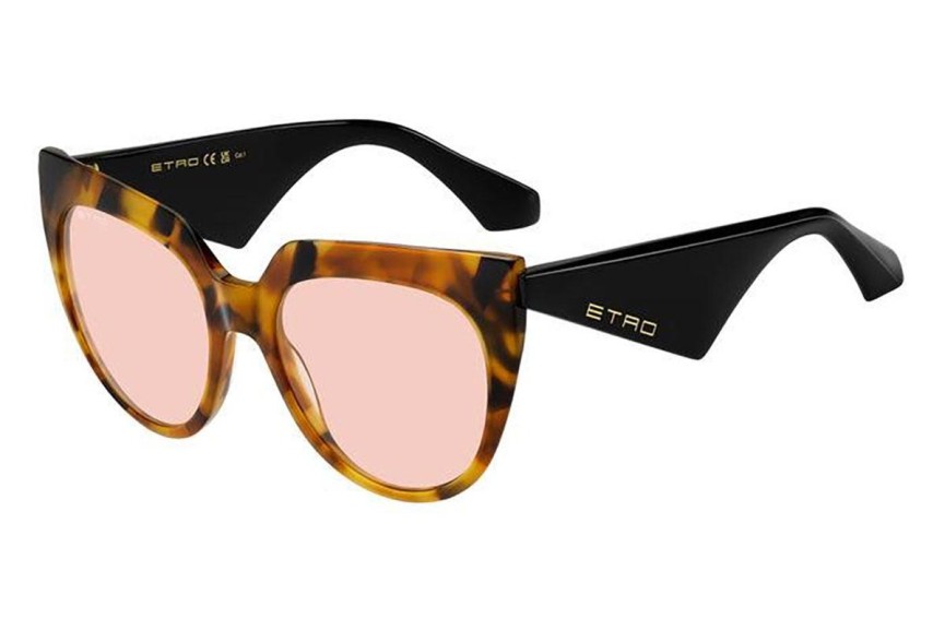 Okulary przeciwsłoneczne Etro ETRO0003/S C9B/U1 Kocie oczy Havana