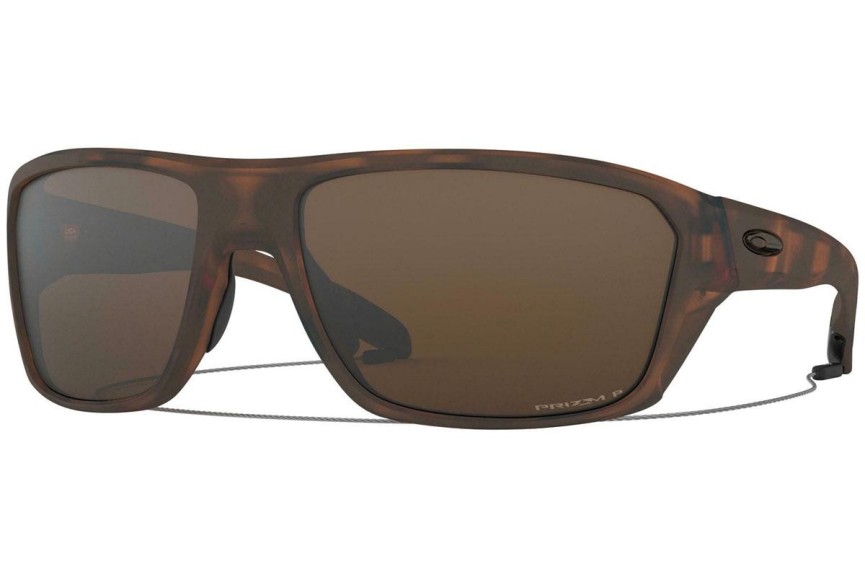 Okulary przeciwsłoneczne Oakley Split Shot OO9416-03 PRIZM Polarized Prostokątne Brązowe