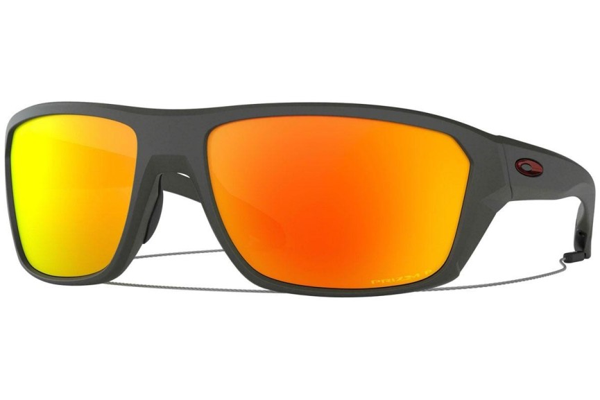 Okulary przeciwsłoneczne Oakley Split Shot OO9416-08 PRIZM Polarized Prostokątne Szare