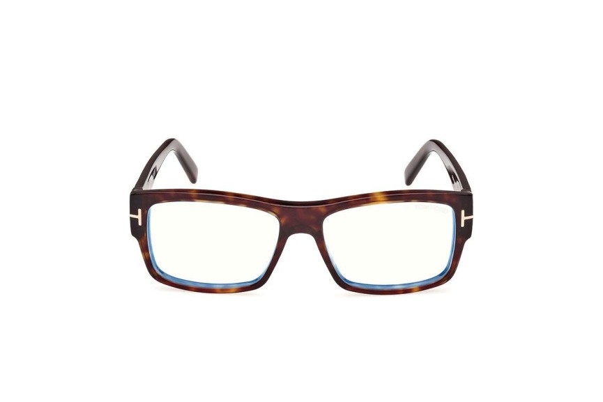 Okulary korekcyjne Tom Ford FT5941-B 052 Prostokątne Havana