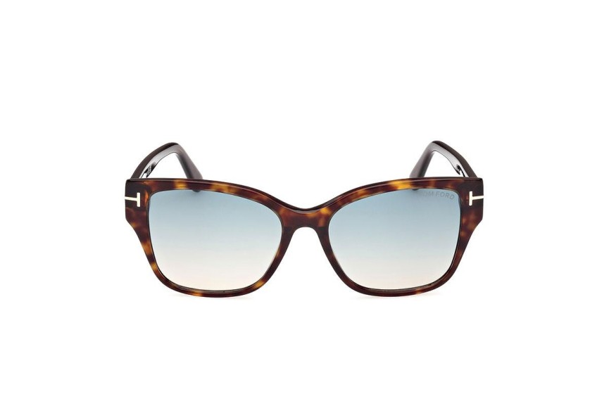 Okulary przeciwsłoneczne Tom Ford FT1108 52P Prostokątne Havana