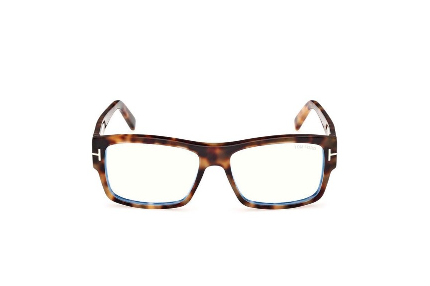 Okulary korekcyjne Tom Ford FT5941-B 053 Prostokątne Havana