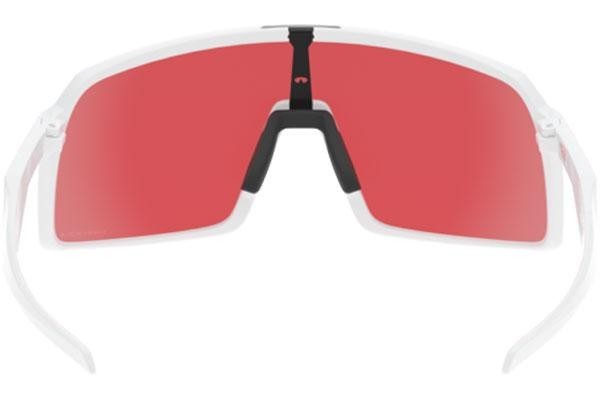 Okulary przeciwsłoneczne Oakley Sutro OO9406-22 Pojedyncze | Shield Białe