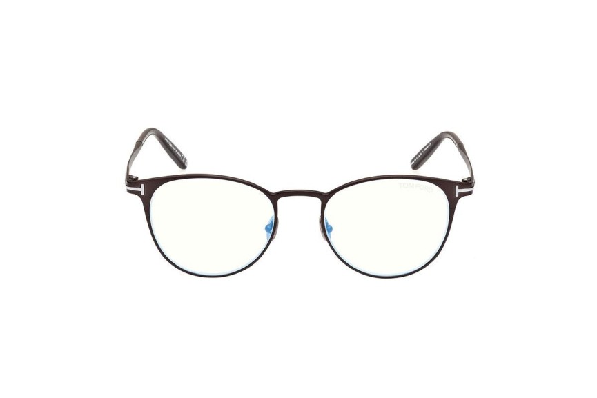 Okulary korekcyjne Tom Ford FT5936-B 009 Okrągłe Szare