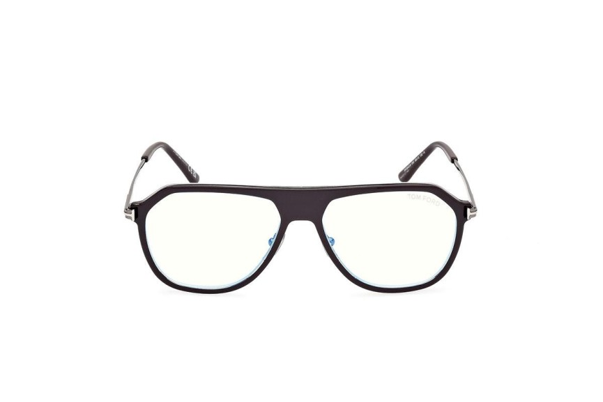 Okulary korekcyjne Tom Ford FT5943-B 050 Pilotki (Aviator) Havana