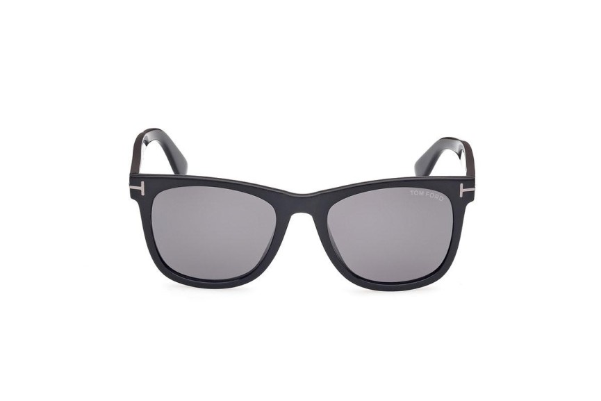 Okulary przeciwsłoneczne Tom Ford FT1099-N 01D Polarized Kwadratowe Czarne