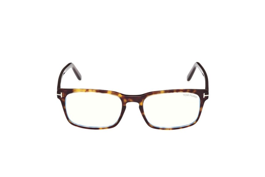 Okulary korekcyjne Tom Ford FT5938-B 052 Kwadratowe Havana