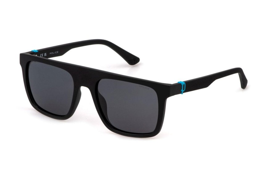 Okulary przeciwsłoneczne Police Beyond Lite 2 SPLF61 U28F Polarized Prostokątne Czarne