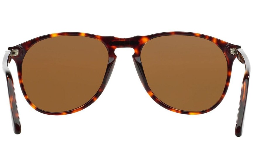 Okulary przeciwsłoneczne Persol 649 Series PO9649S 24/57 Polarized Pilotki (Aviator) Havana